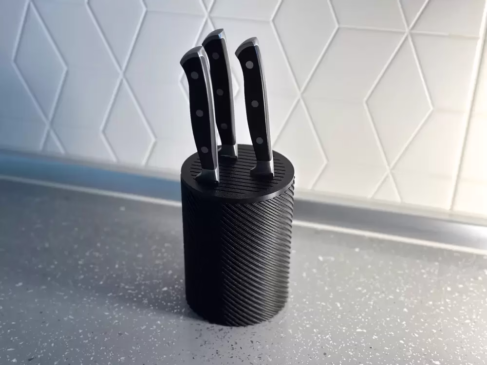Modern Bıçak Organizeri Toptan3D Modern Bıçak Organizeri Toptan3D
