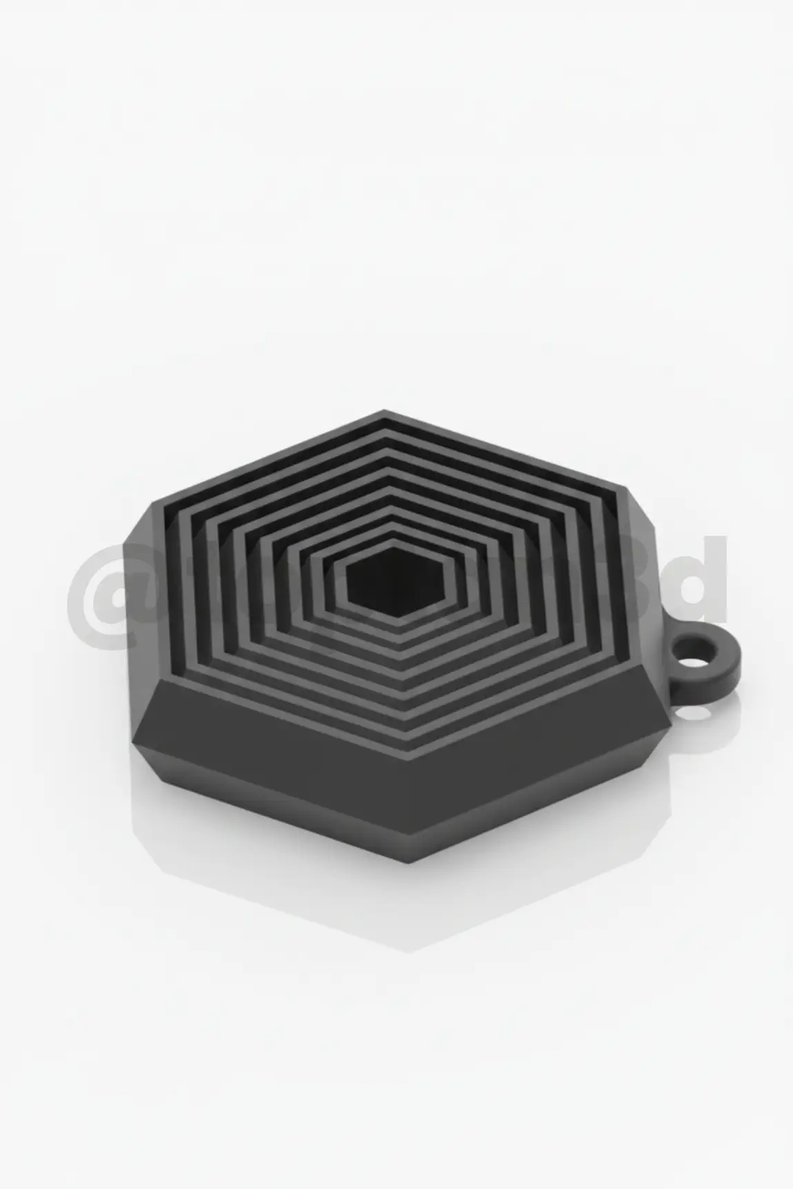 Hexagon - 3D Hareketli Anahtarlık