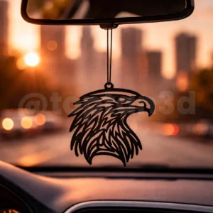 Kartal No3 Dikiz Ayna Süsü - Araba Süsü - Hediyelik Oto Aksesuar - Yanında 1 Adet Kartal Süsü Hediye!
