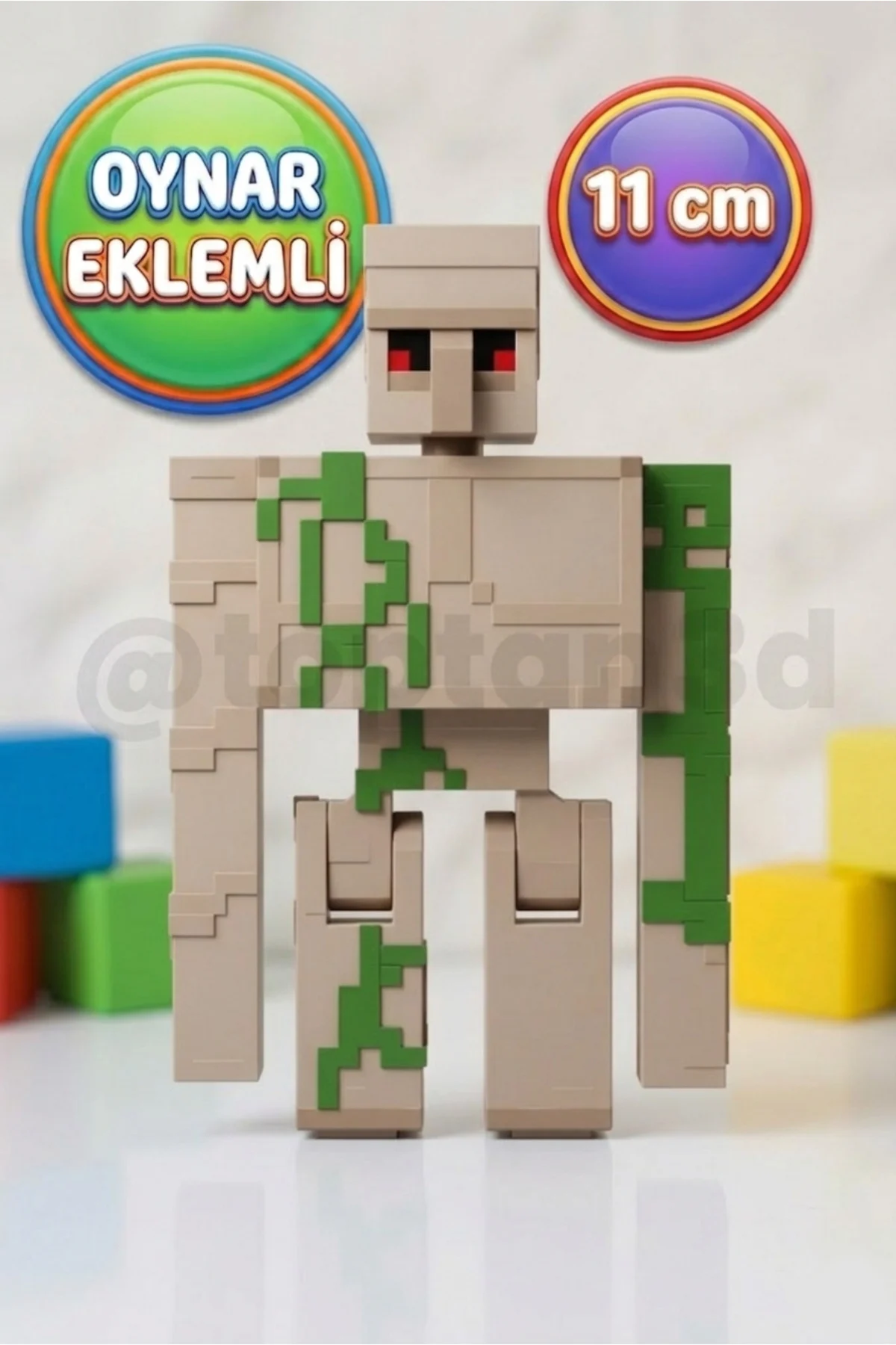 Golem Hareketli, Oynar Eklemli Golem Figür Oyuncak – 11 cm