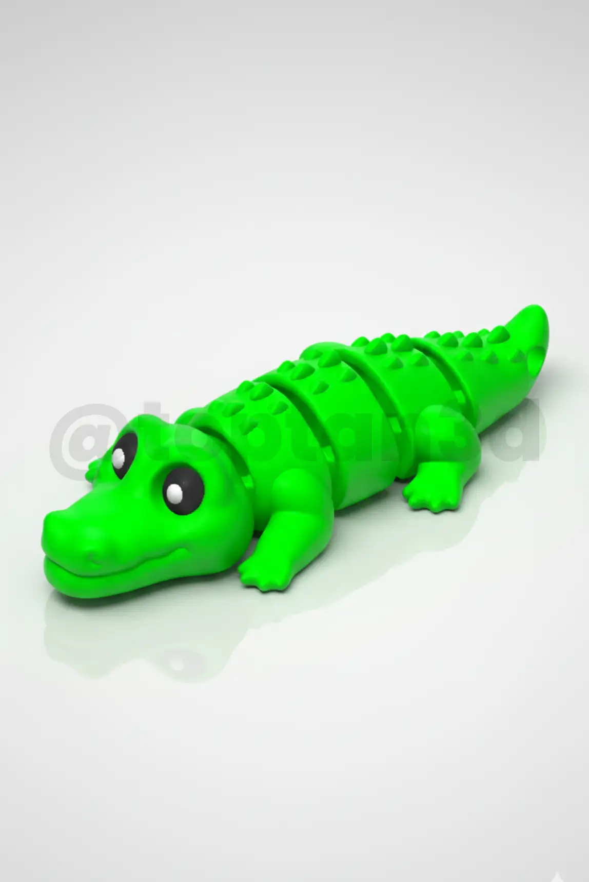 Timsah – 3D Hareketli Anahtarlık