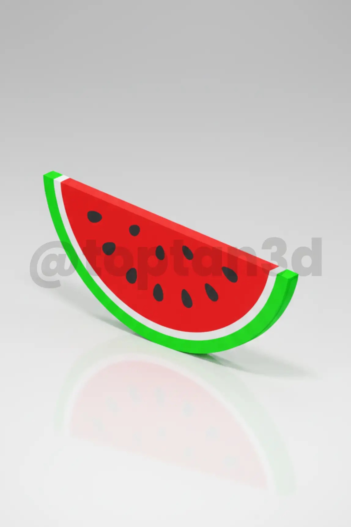 Filistin – Karpuz Sembolü – 3D Anahtarlık