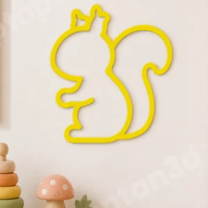 Sincap Bebek Odası Süsü, Modern ve Şık Duvar Süsü, Bebek Odası Duvar Süsü (15 CM)